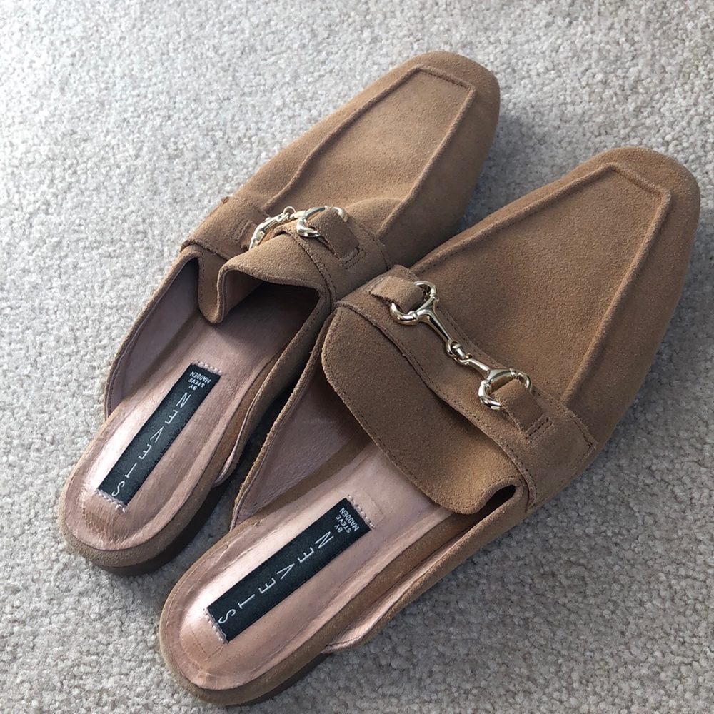 Tan Loafers